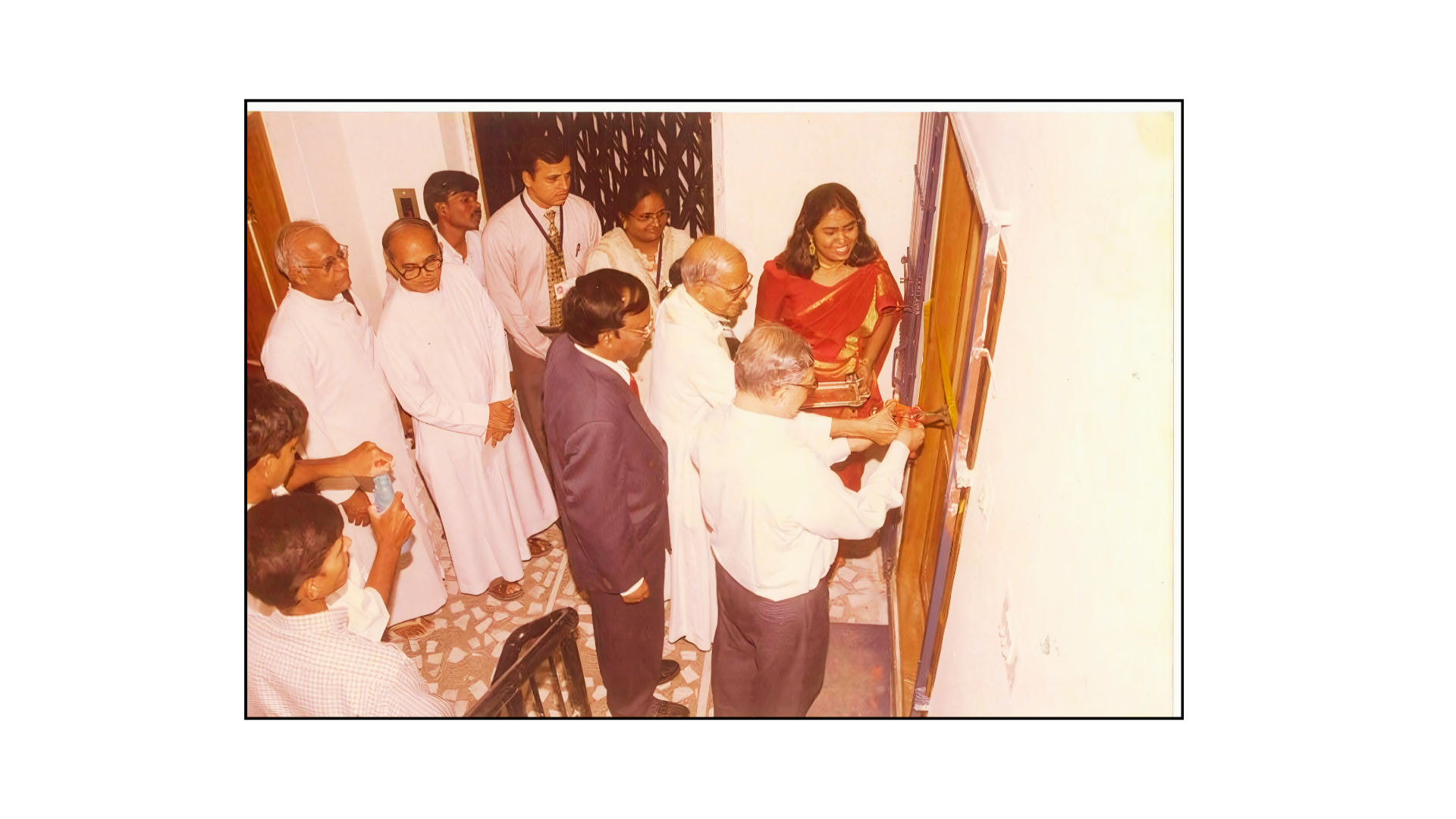 Inauguration of our current office by Most Rev. Dr. S. Arulappa